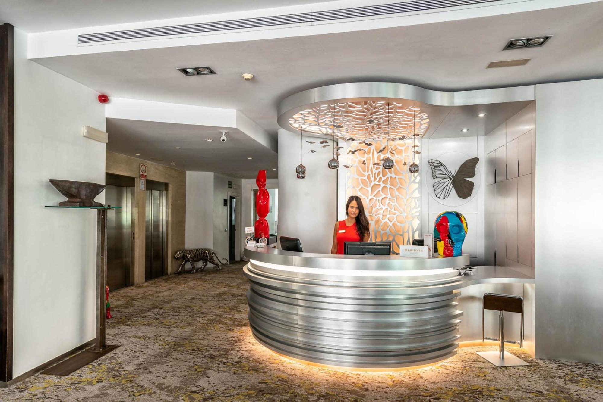 Mariposa Hotel Malaga Bagian luar foto