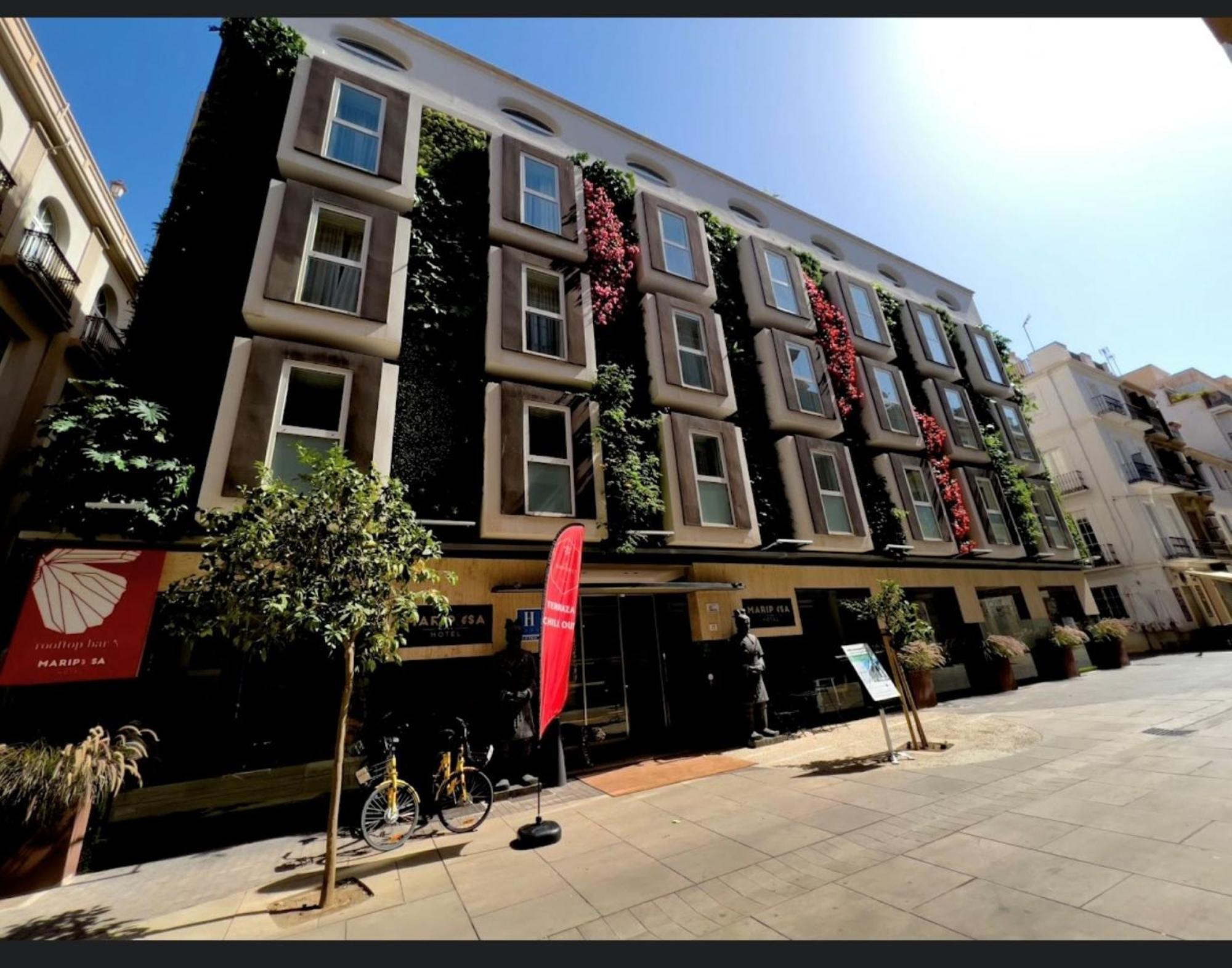 Mariposa Hotel Malaga Bagian luar foto